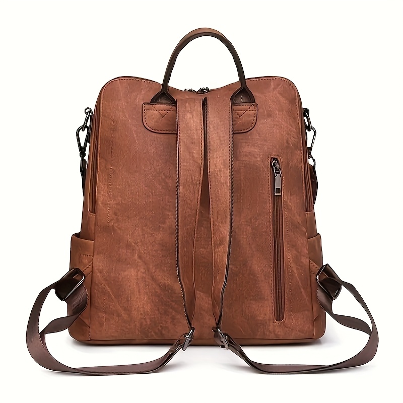 Women's Vintage Style Large Capacity Backpack