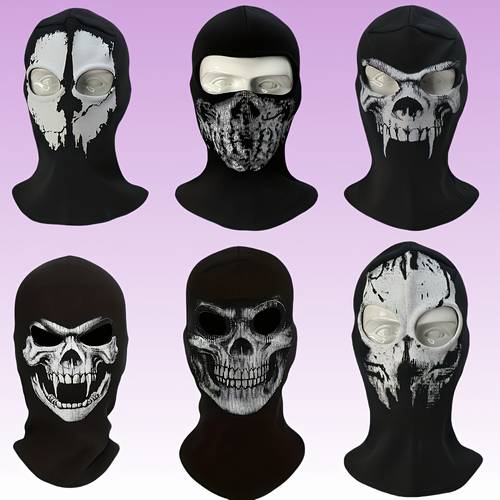 conjunto de pasamontañas versátiles para - para halloween y navidad, cubierta para la cabeza a prueba , y a prueba de polvo, ideal para actividades al aire libre, y juegos