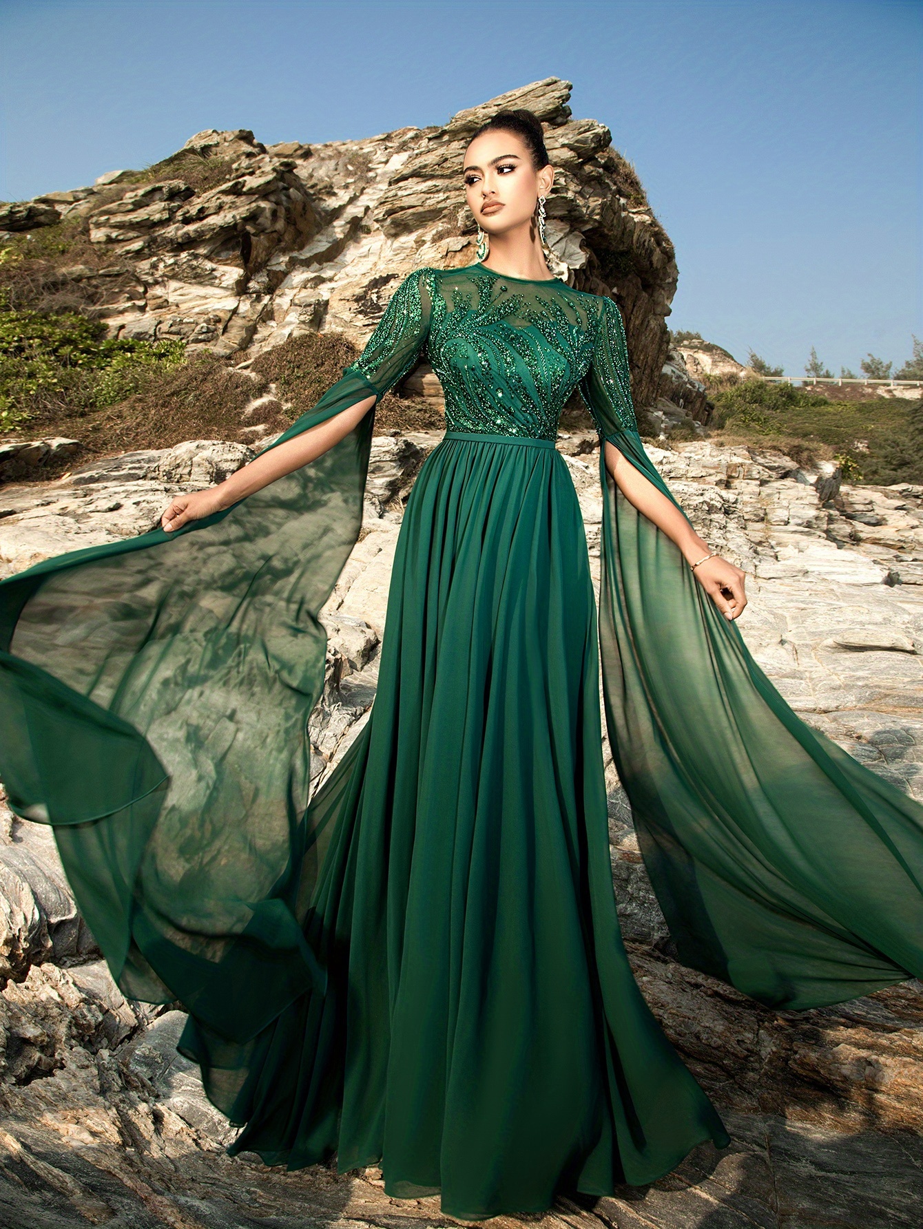 formal ball dresses sold on Temu United States