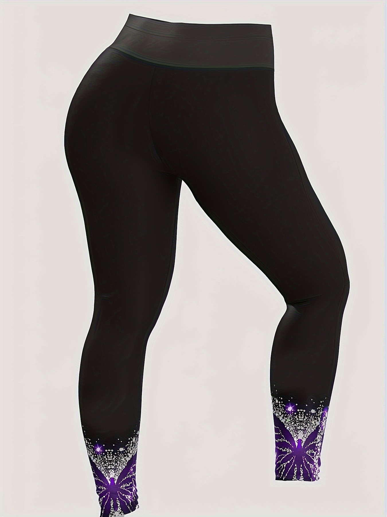 Womens Embellished Leggings