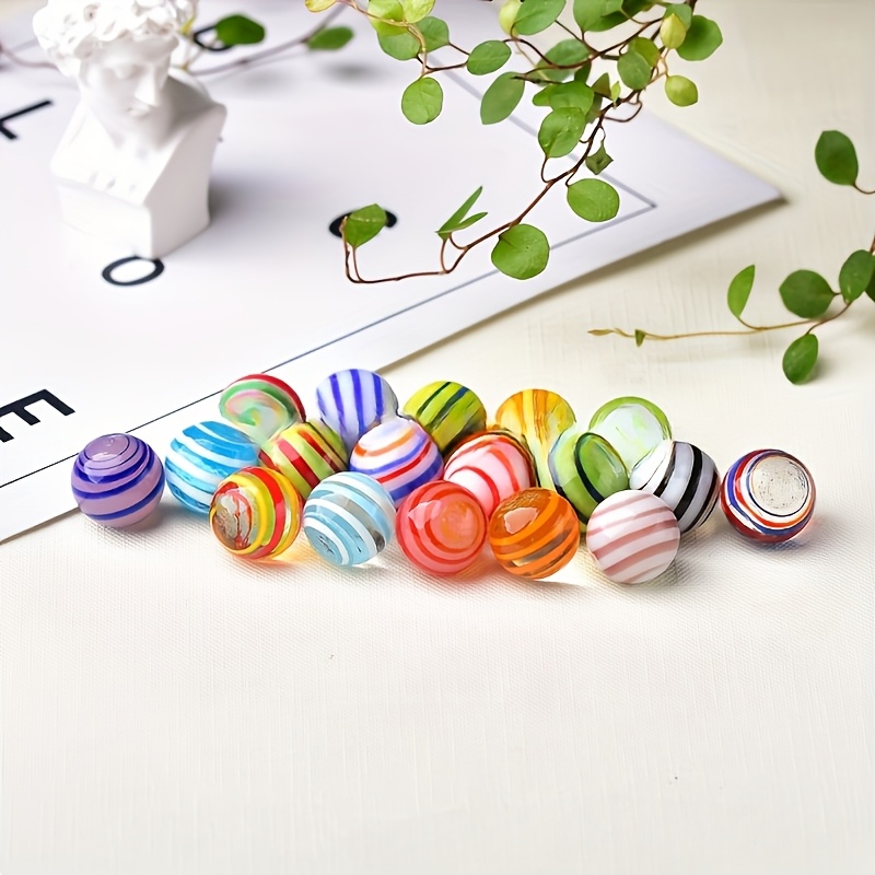 Lot De 30 Billes En Verre Transparent – Toddmomy, Pour Déco, Bricolage, Bijoux Et Loisirs Créatifs – Haute Brillance
