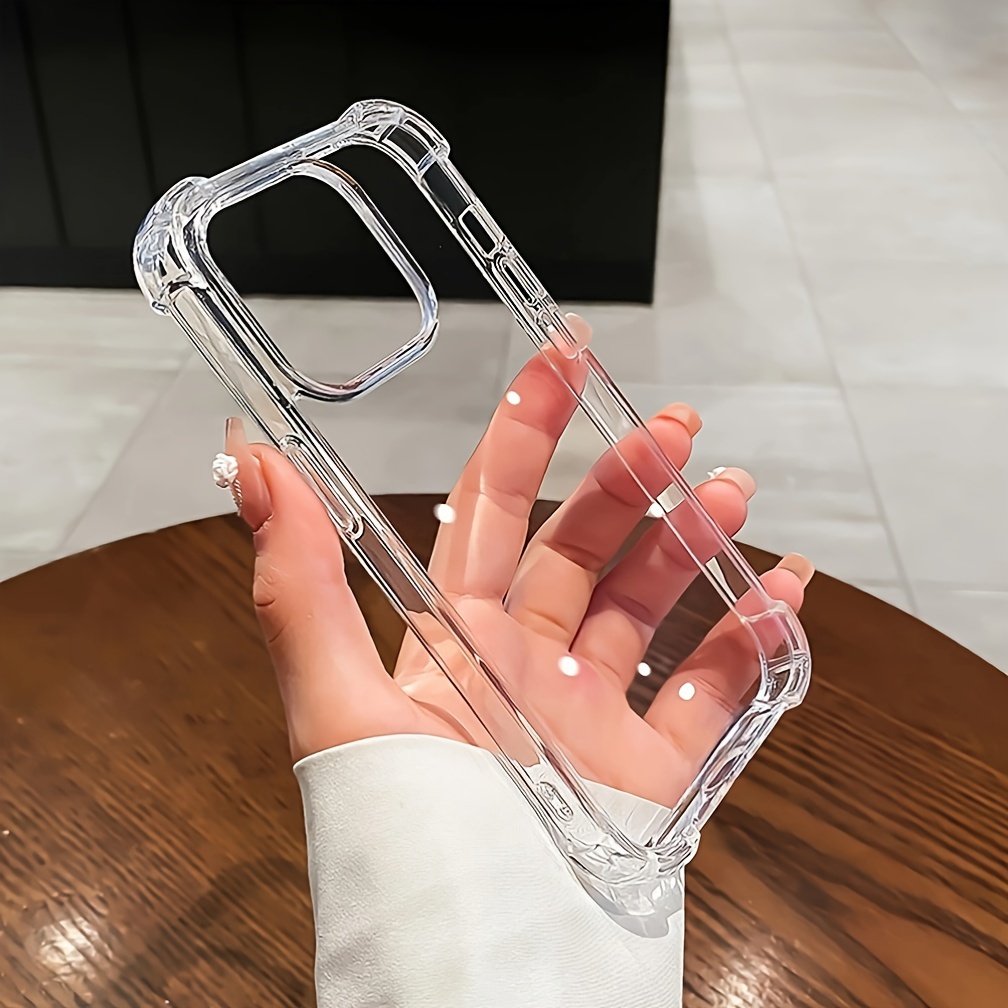 

Luxury Shockproof Clear Phone Case For Iphone 15 14 13 12 11 Pro Max 15 14 Plus/iphone 6 7 8 Plus/iphone X Xr Xs Xsmax Bumper Transparent Back Cover