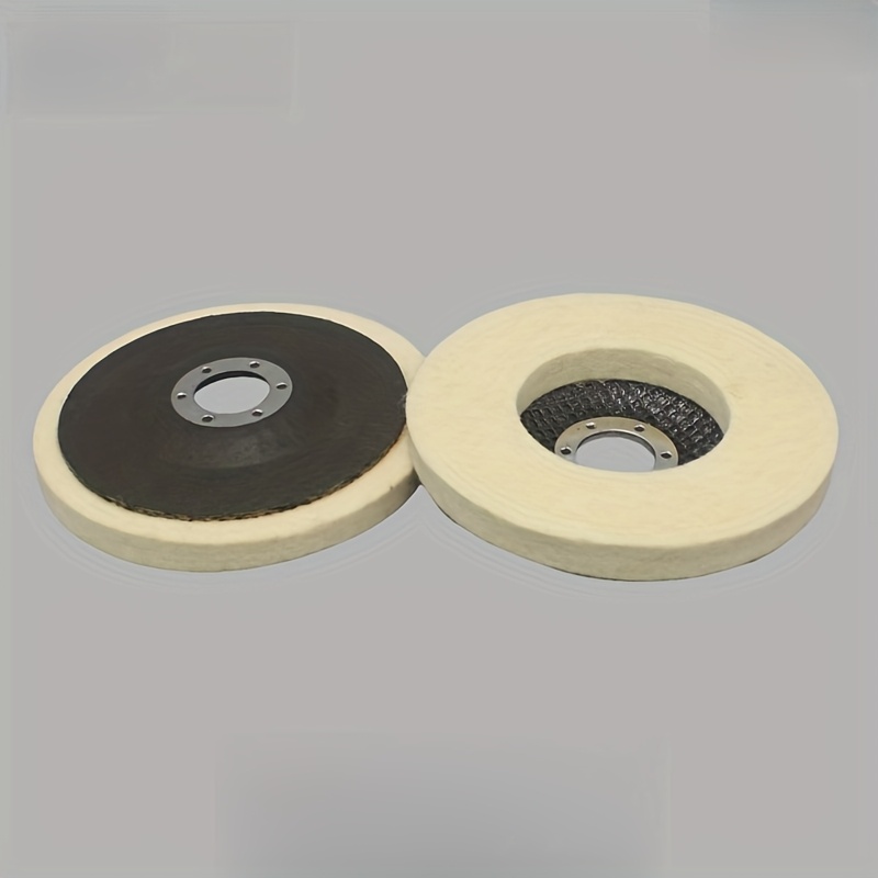Image of A Pack Of 125mm 5-inch Flap Felt Polishing Wheel, Louver Wheel, And Plane Wheel Are Suitable For Angle Grinder Polishing Wheel Metal Waxing Polishing Disc And Other Purposes