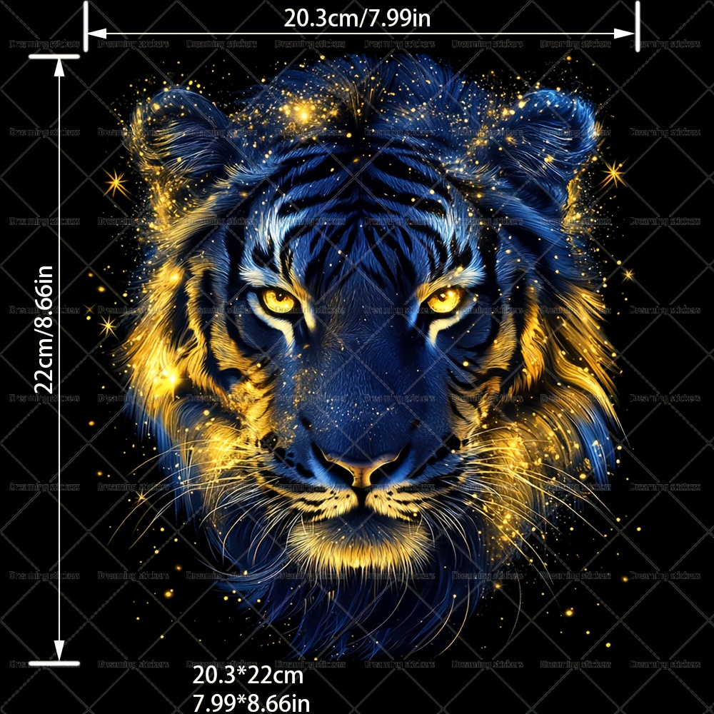 A Dominating In The Starry Sky, Suitable For Men And Women Patch Heat Transfer Stickers, Washable T-shirts, Jeans, Jackets, Backpacks, Clothes, Hats, Etc., To Make Your Outfits More