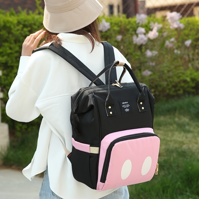 multi functional portable parent bag   bag multi functional shoulder large capacity portable baby bag diaper bag mothers bag details 1