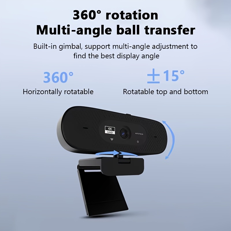 4k hd camera suitable pc laptop live streaming Temu Nigeria