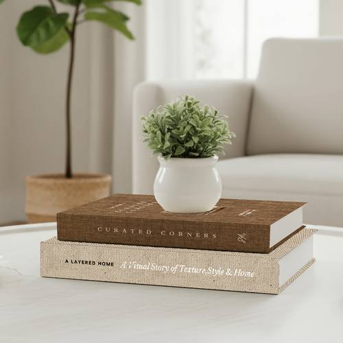 2pcs of decorative books for the living room artificial stackable books decorative books for home decoration decorative ornaments for hotel front desks books for coffee tables and tea tables photo and photography prop books