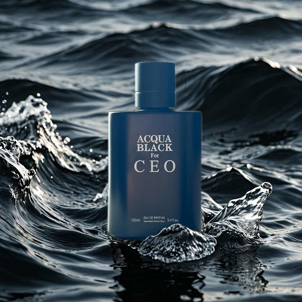 Mens EDP ACQUA BLACK FOR CEO