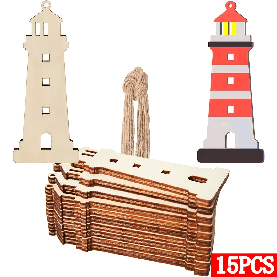TEMU 15 pezzi Decorazione a forma di in legno, pittura a , artigianato, decorazione per porta , tema di compleanno, matrimonio, festa, decorazione in