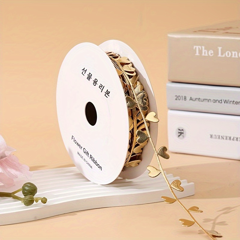 Image of 1 Roll Of 354 Inch Love Ribbon Gift Packaging Tape, Clothing Decoration Tape, Holiday Decoration