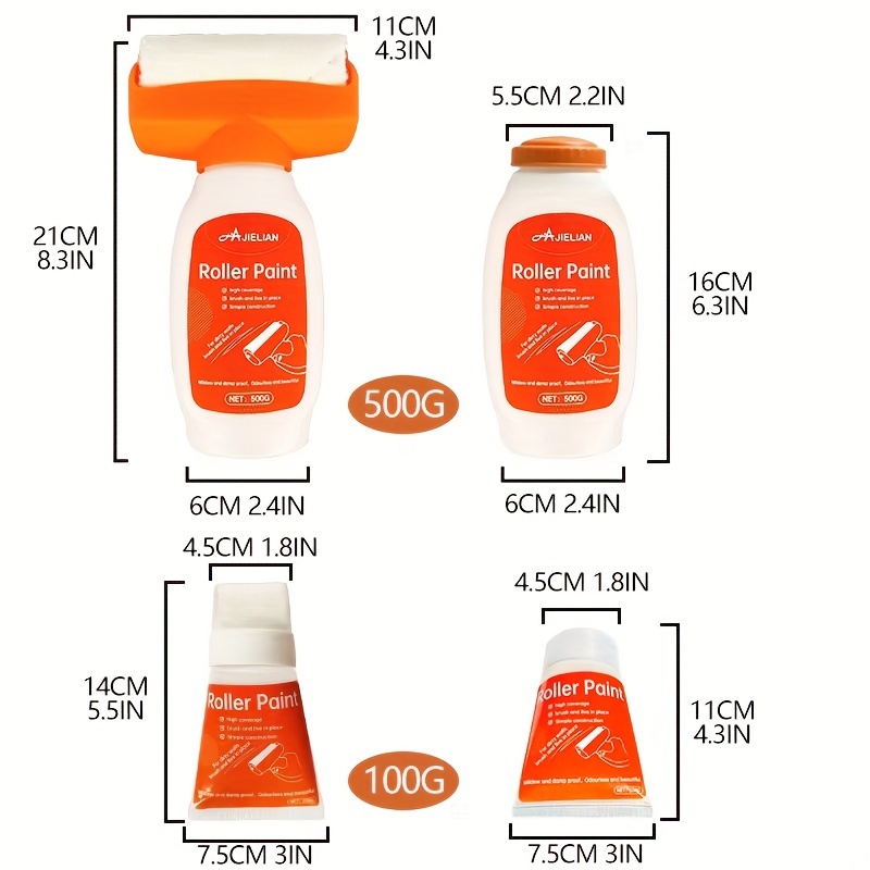 Su Bazlı       Boyası   Doldurma Rulosu ile,   Ev İçi Boya Rulosu Aracı,   Kazandıran   Bo  ve   Seti Ev Tadilatı, Dekorasyon ve Bakım İçin - 100g ve 500g Seçenekleriyle Mevcut