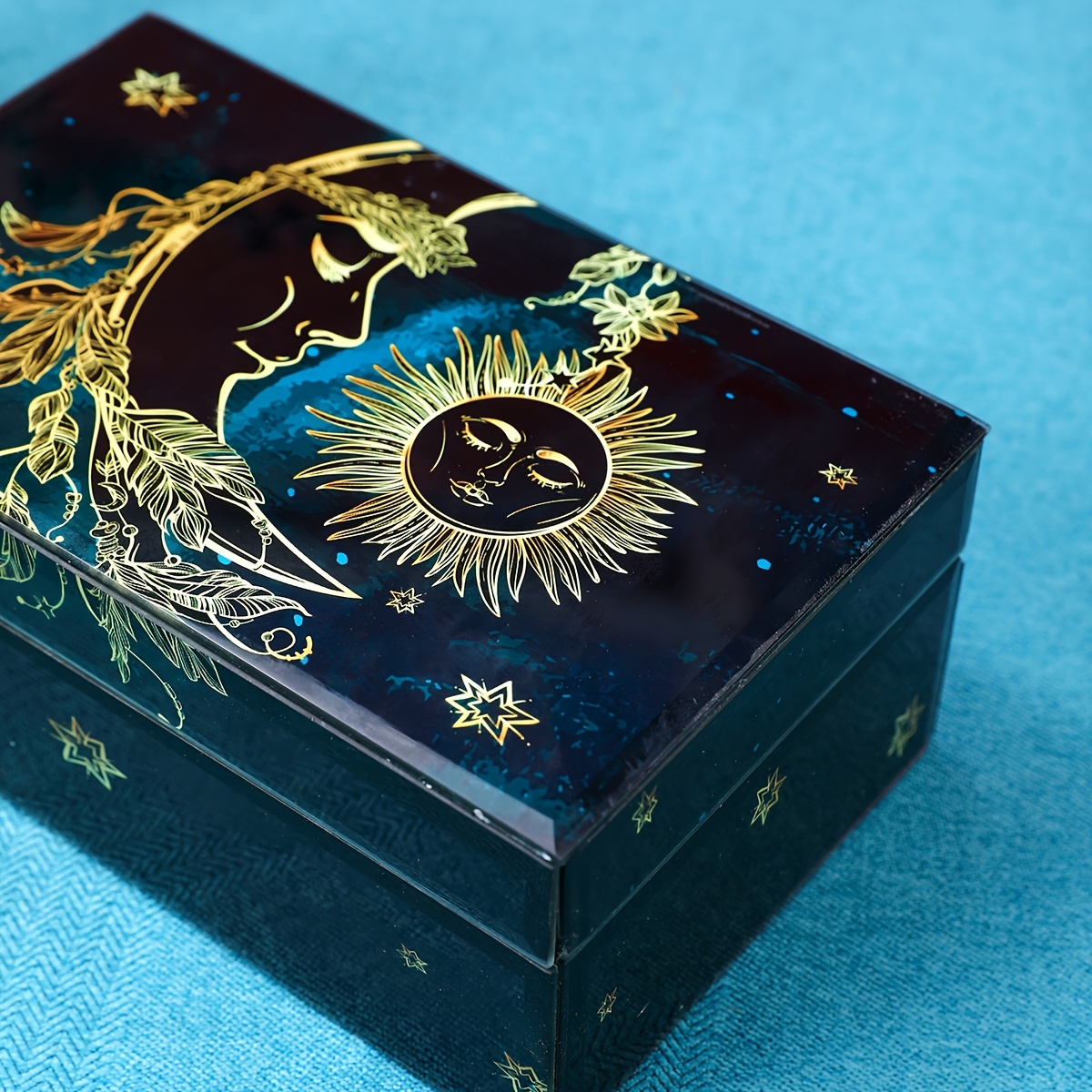 Jewellery Storage Celestial Jewellery Box Elegant Starry Night