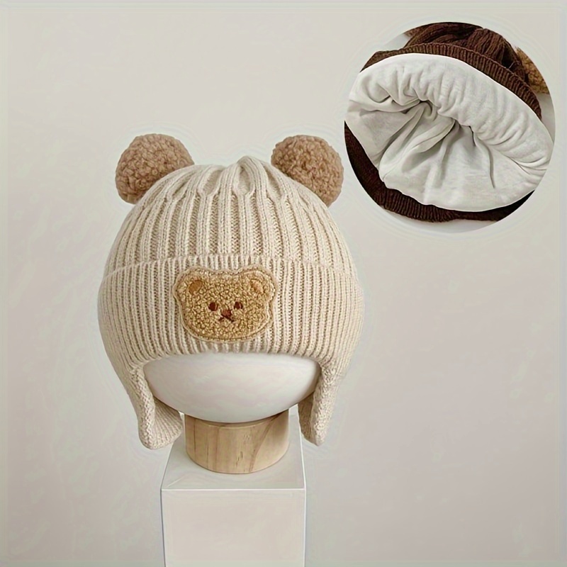 Children's Knitted Hat For Autumn/winter, Unisex Baby Beanie, Cute And Adorable Infant Pullover Cap