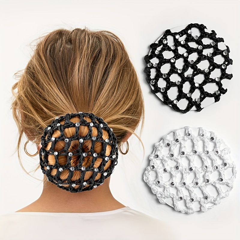 30 Stück Unsichtbare Haarnetze Aus Elastischem Mesh – Universell Für Küche, Ballett, Perücken & Alltag (schwarz)