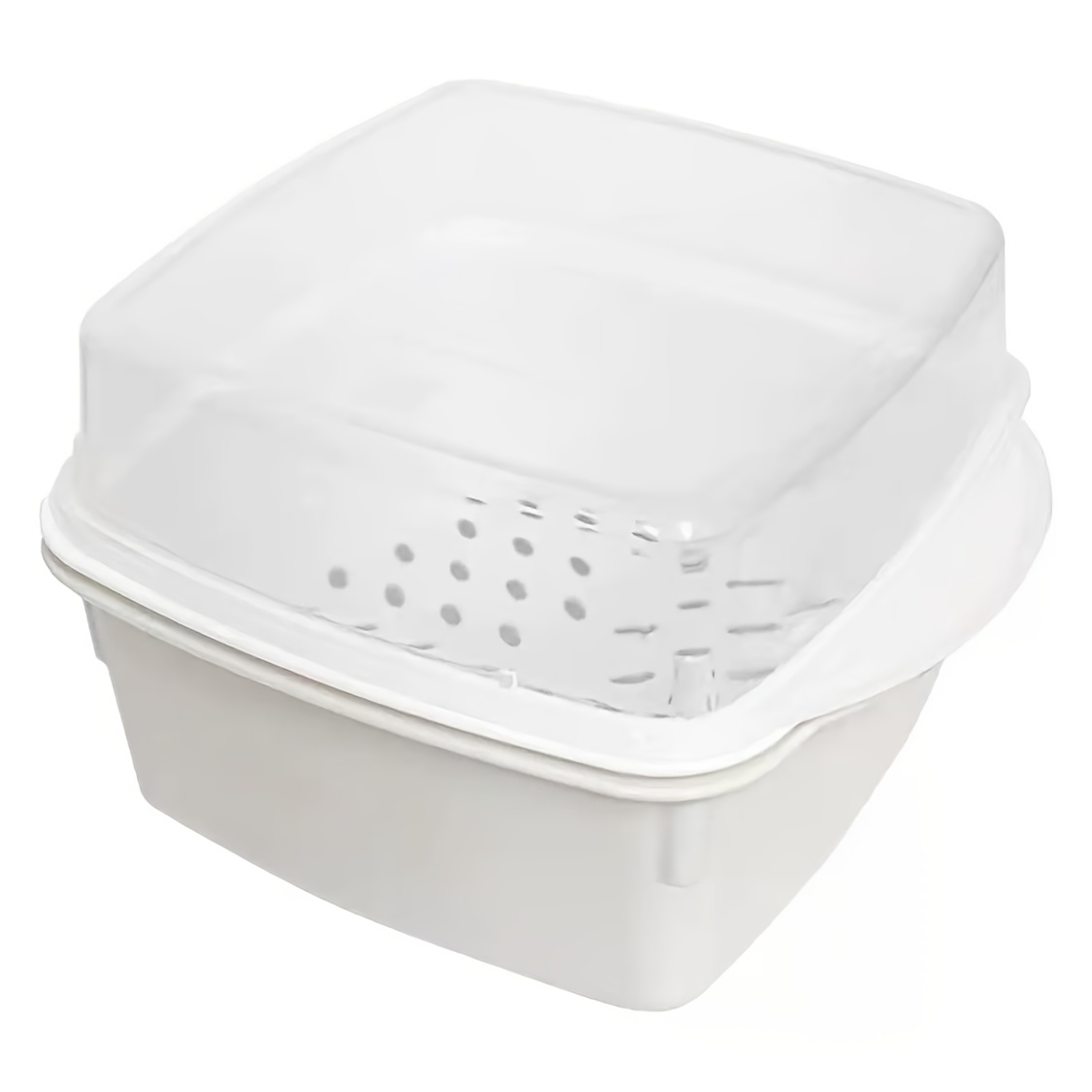 1pc Microwave Steamer Bowl