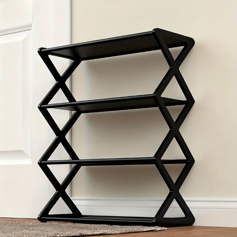 TEMU Multi-tier Heavy-duty Shoe Rack | Wide And , Space-, Easy To Assemble, To 15 Pairs Of Shoes - Sturdy Shelf, Suitable For , Dorms, Apartments -