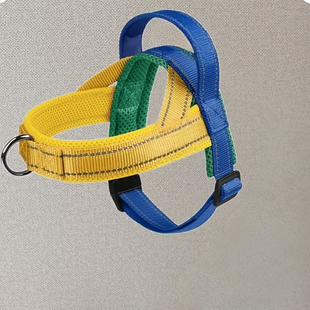 Adjustable Anti-Pull Dog Leash with Saddle-Style Chest Harness