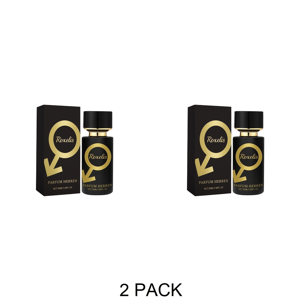 2pcs Men's , Strong Fruity Scent, High-end Perfume For Men, Gift