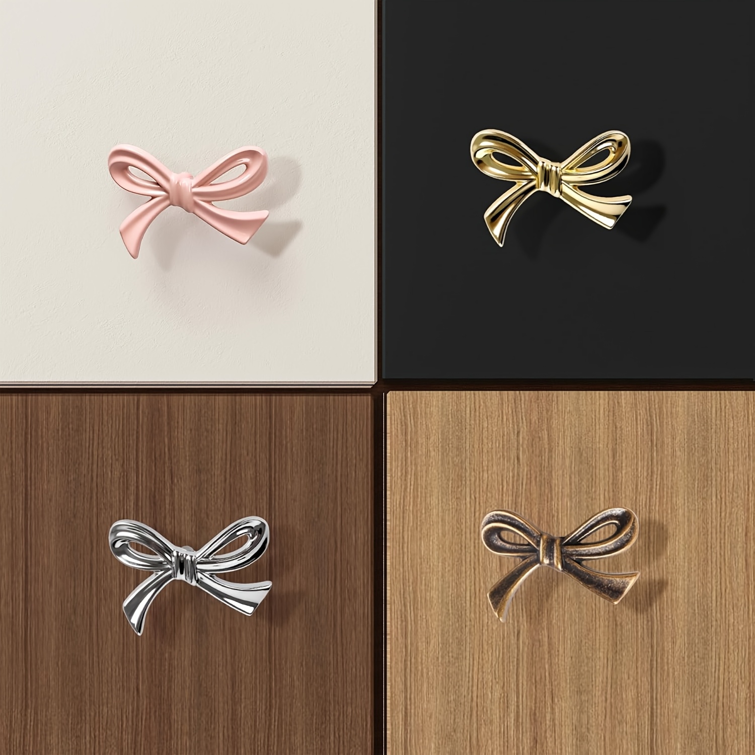 vintage style bow shaped dresser knobs small decorative - Temu Mauritius