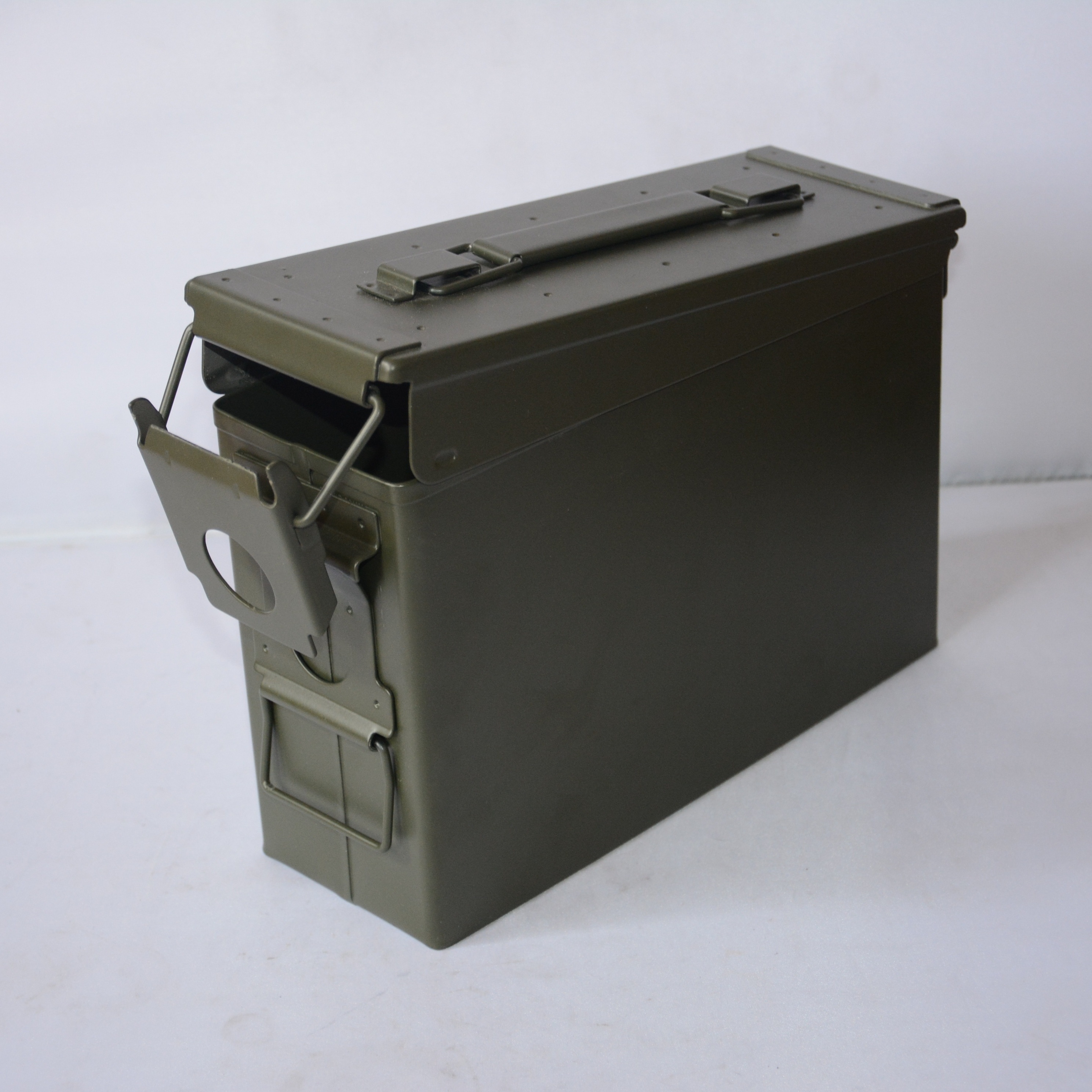 waterproof portable toolbox durable metal storage case for hardware   batteries ideal for home and car use 0