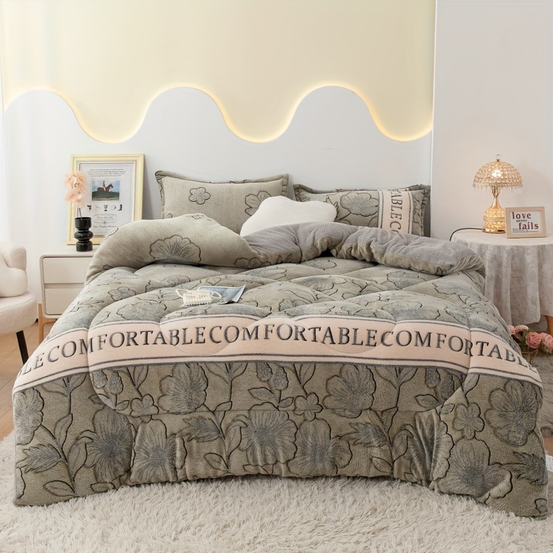TEMU 3 Colors , Vintage Lamb Thickened Warm Blanket For Autumn And Winter, Heat , Ideal For Bedrooms And Dormitories