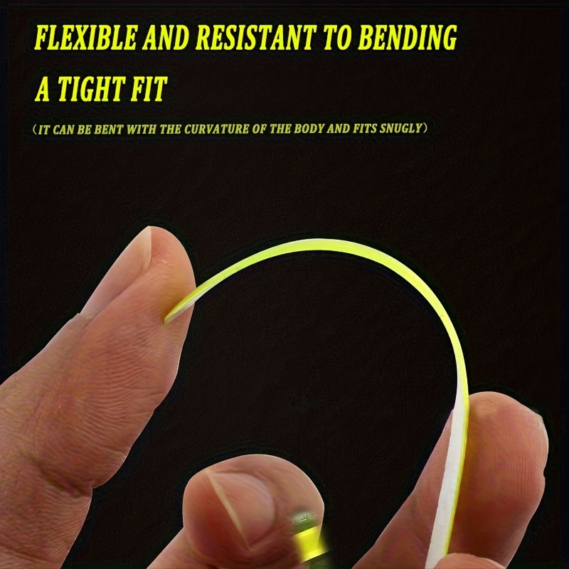 20pcs Reflective Car Wheel Stickers - Enhance Visibility And Safety At Night - Green And Silvery Tire Warning Stickers for Motorcycles And Vehicles