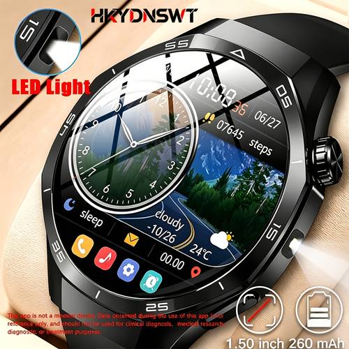 item picture 2026 new smartwatch with call reminders message notifications multiple sports remote camera control calendar music reminders stopwatch multifunctional fitness watch compatible with and iphone
