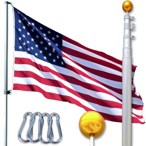 flag pole kit 90mph wind tested flagpoles heavy duty flag poles for outdoor flag pole for house flagpoles for outside house in ground flag pole kit