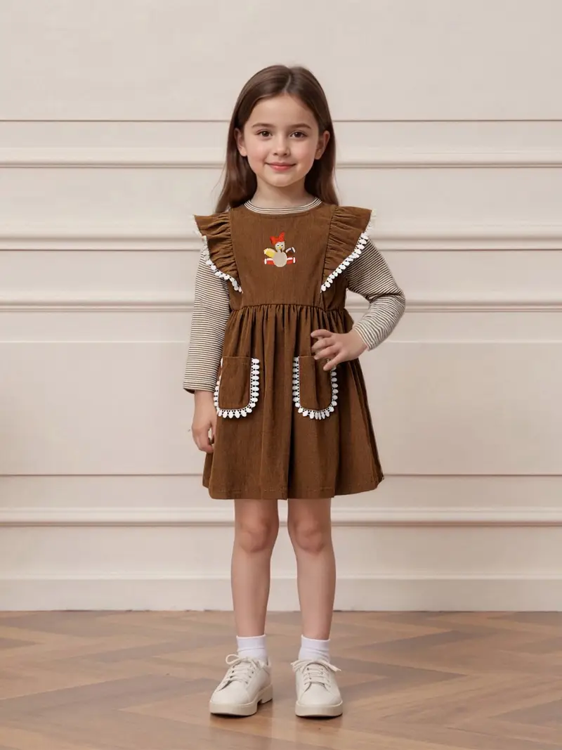 cute toddler dresses thanksgiving Thanksgiving Clothing for Girls