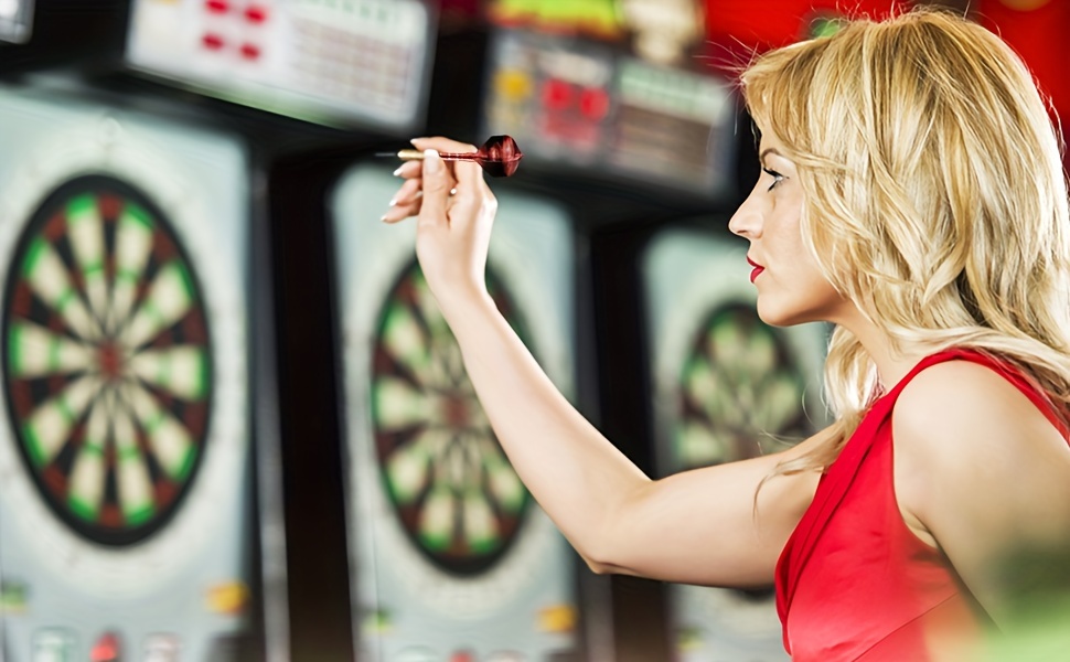 18pcs Premium Aluminum Dart Shafts Set - 53mm Medium Length, Assorted Colors with Enhanced Stability, Includes Flights & Rubber O-Rings for Steel Tip Darts - Ideal for Home, Clubs & Tournaments, Darts Accessories