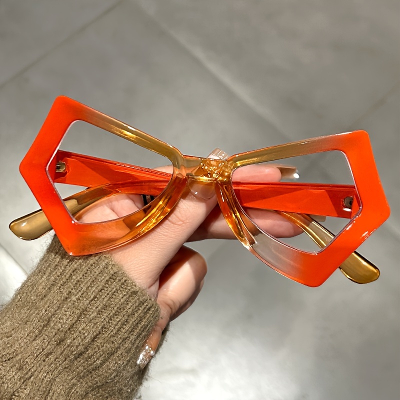 lunettes à verres œil chat papillon style Temu France