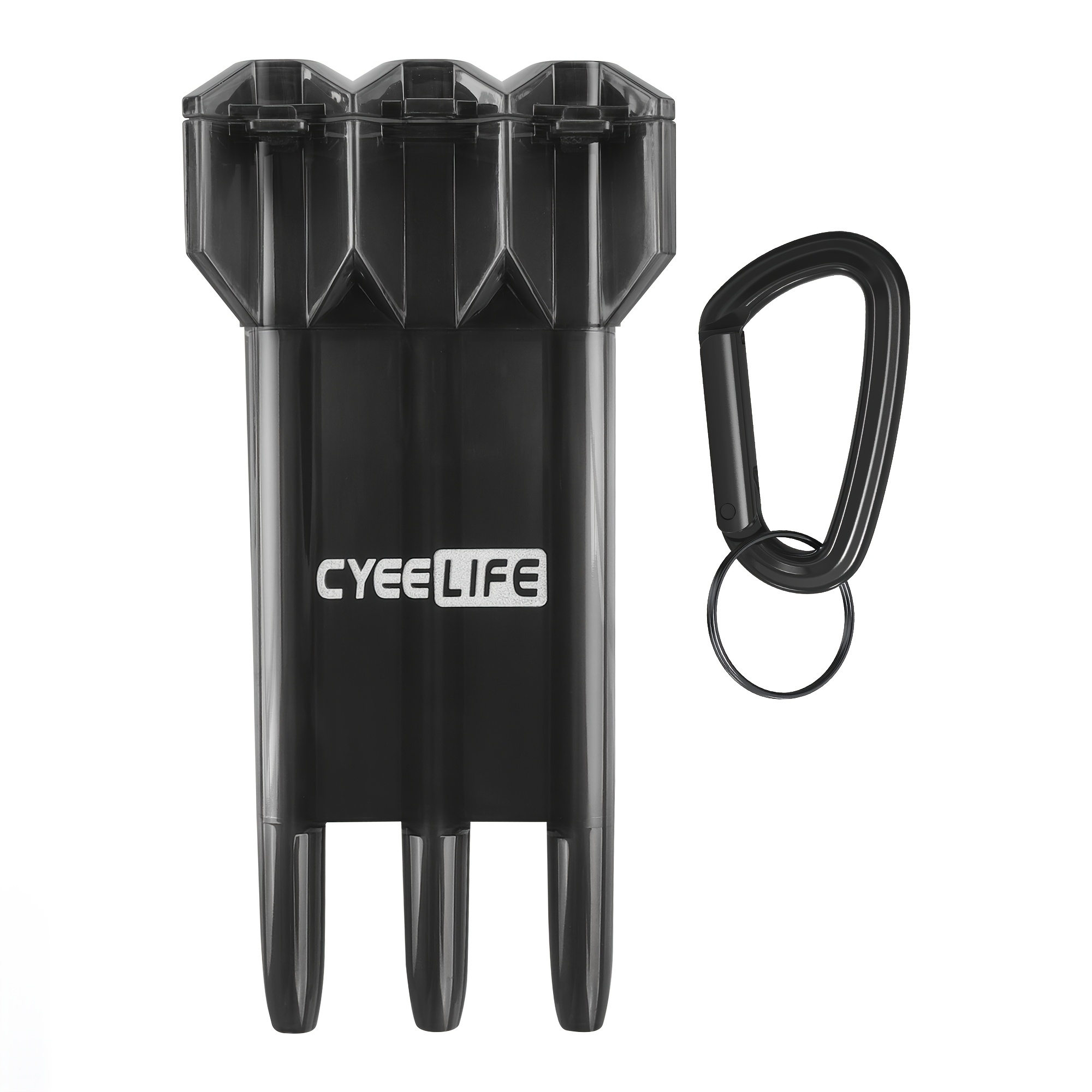 Cyeelife -one Dart Storage Box - Professional 3-dart Holder Portable Case, Shockproof & Scratch Resistant, Multiple Colors, Travel Accessories