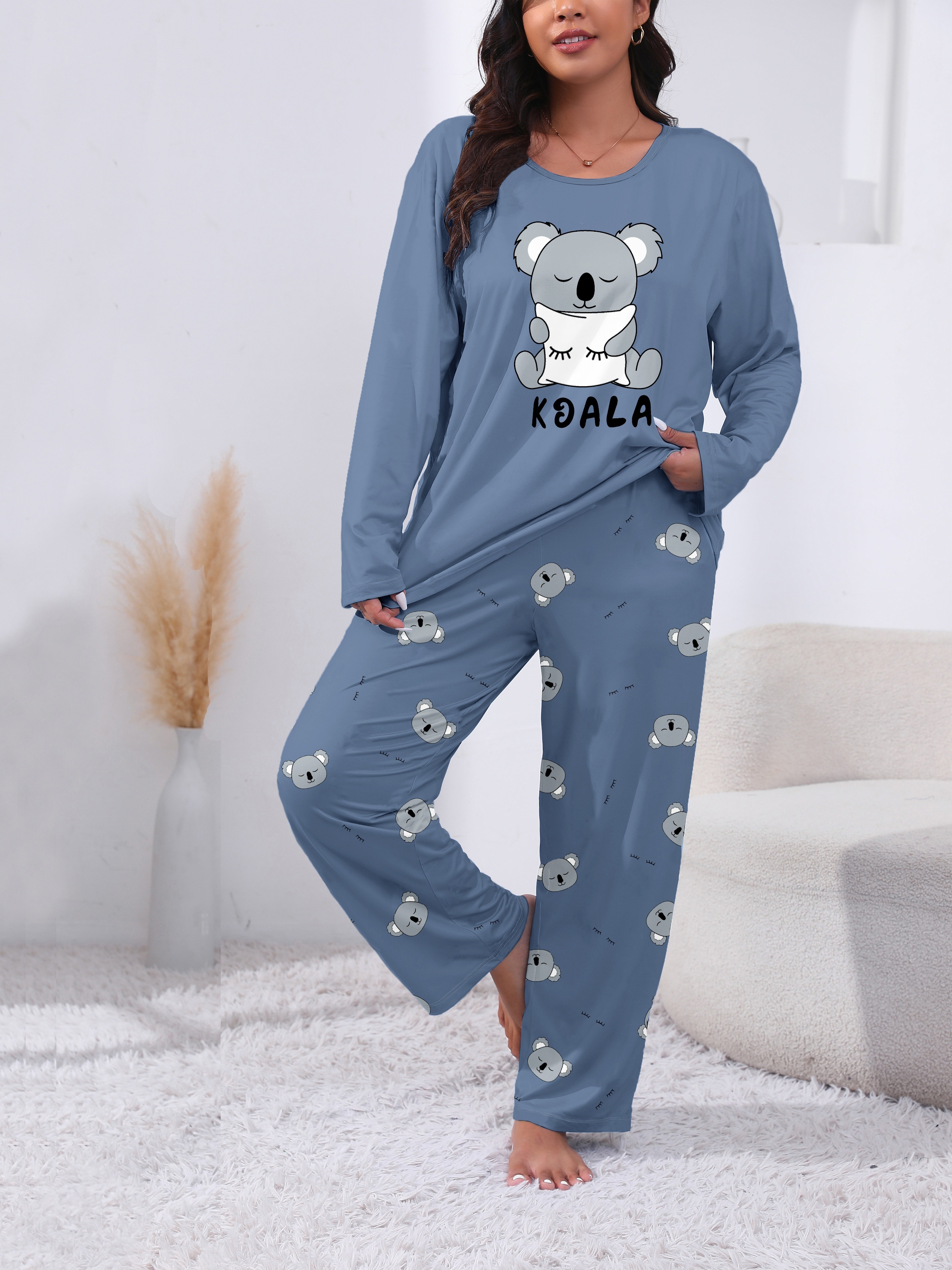 Cotton Koala Womens Koala Pyjamas Slumber Hut Womens Koala Pyjamas
