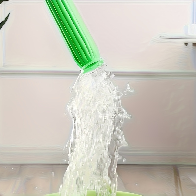 rotating mop for home and dorm use - multifunctional 360° rotating floor cleaner with durable plastic/metal handle, washable reusable mop head - no electricity needed, perfect gift for holidays like weddings, back-to- , christmas,  ., stylish design, best for christmas details 6