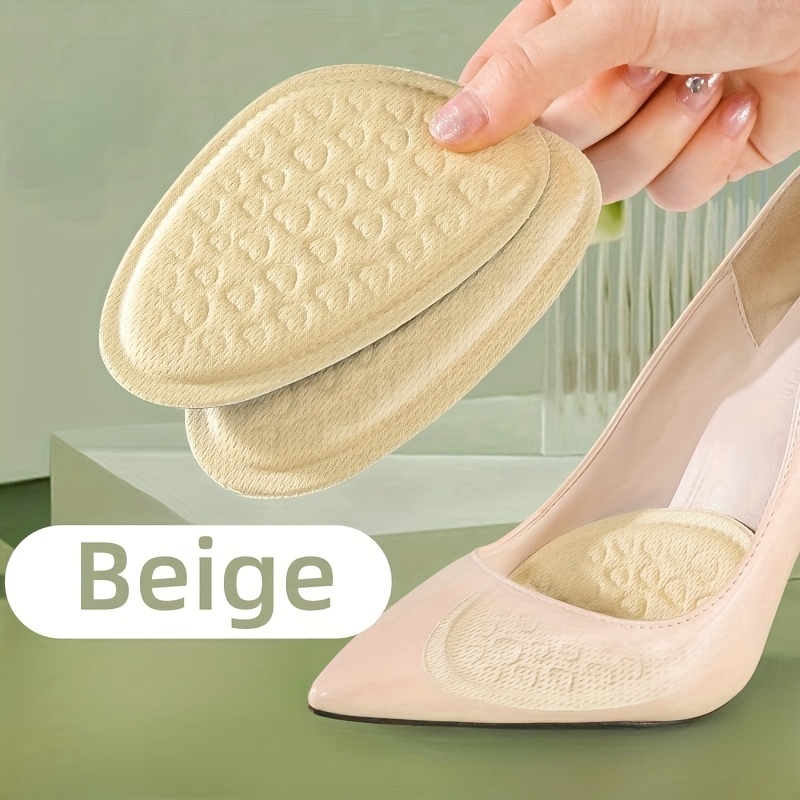 Self-adhesive Sponge Forefoot Inserts-soft, Shock-absorbing Pads For Loose Shoes | Reusable, Pressure- Shoe Size Adjusters-invisible Fit