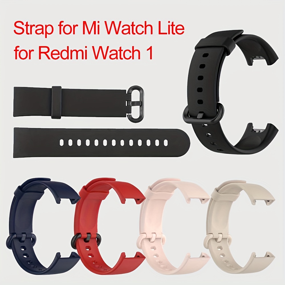 Correa de repuesto para Xiaomi Redmi Watch 2 Lite para mujeres y hombres,  Redmi Watch 2 correas de repuesto de silicona suave y ajustable, accesorios
