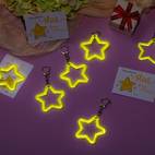 25 sets reflective star key chains bulk inspirational gift for student you are gift cards for prize student rewards motivational gifts fun accessories reflective design durable keychain quality material bulk keychains keychain set