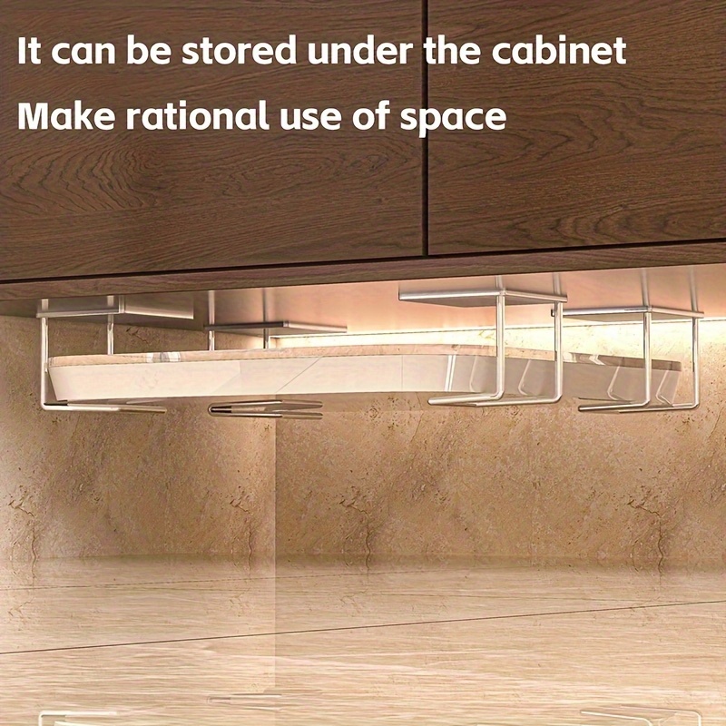 2pcs Wall-Mounted Scale Storage Brackets, No-Drill Adhesive Design