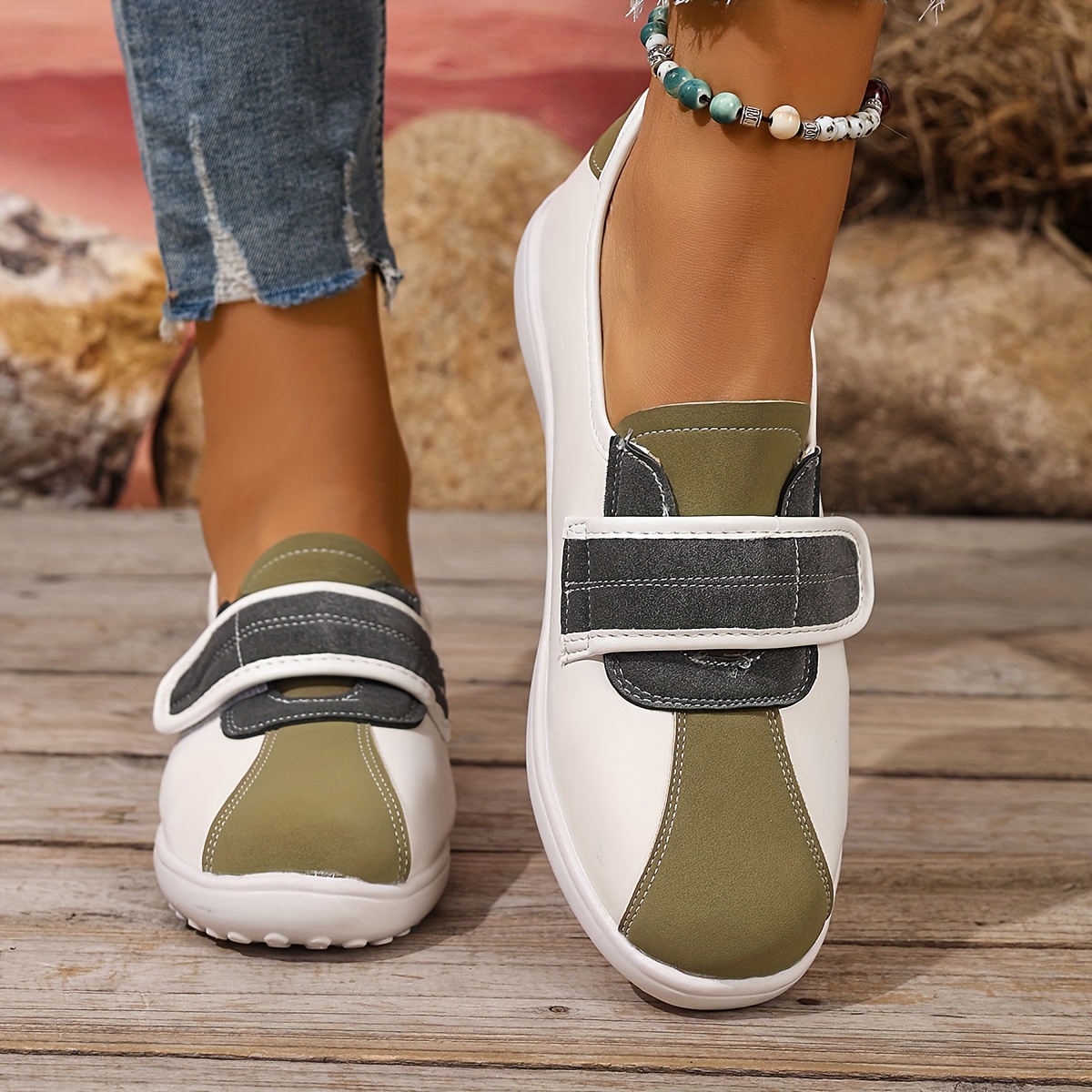 TEMU Sneakers, Women's Walking Shoes, Camping Shoes