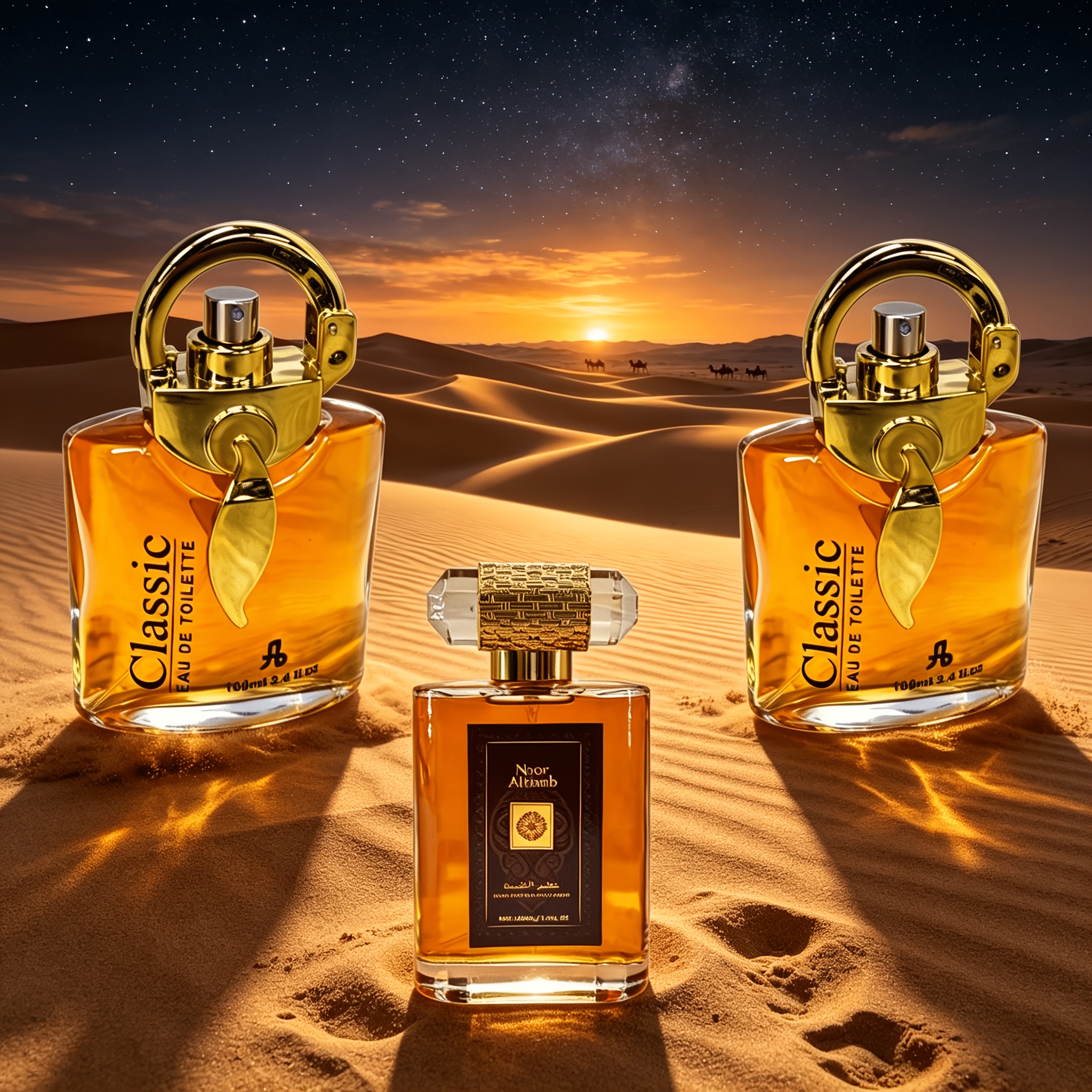 Image of [3pcs Set Sandalwood Lock*2 Men's Combination] ( Leather Scent) And ( Scent) And ( Scent) | Deep Wood (romantic Gift For Lover | Daily/ Gift)
