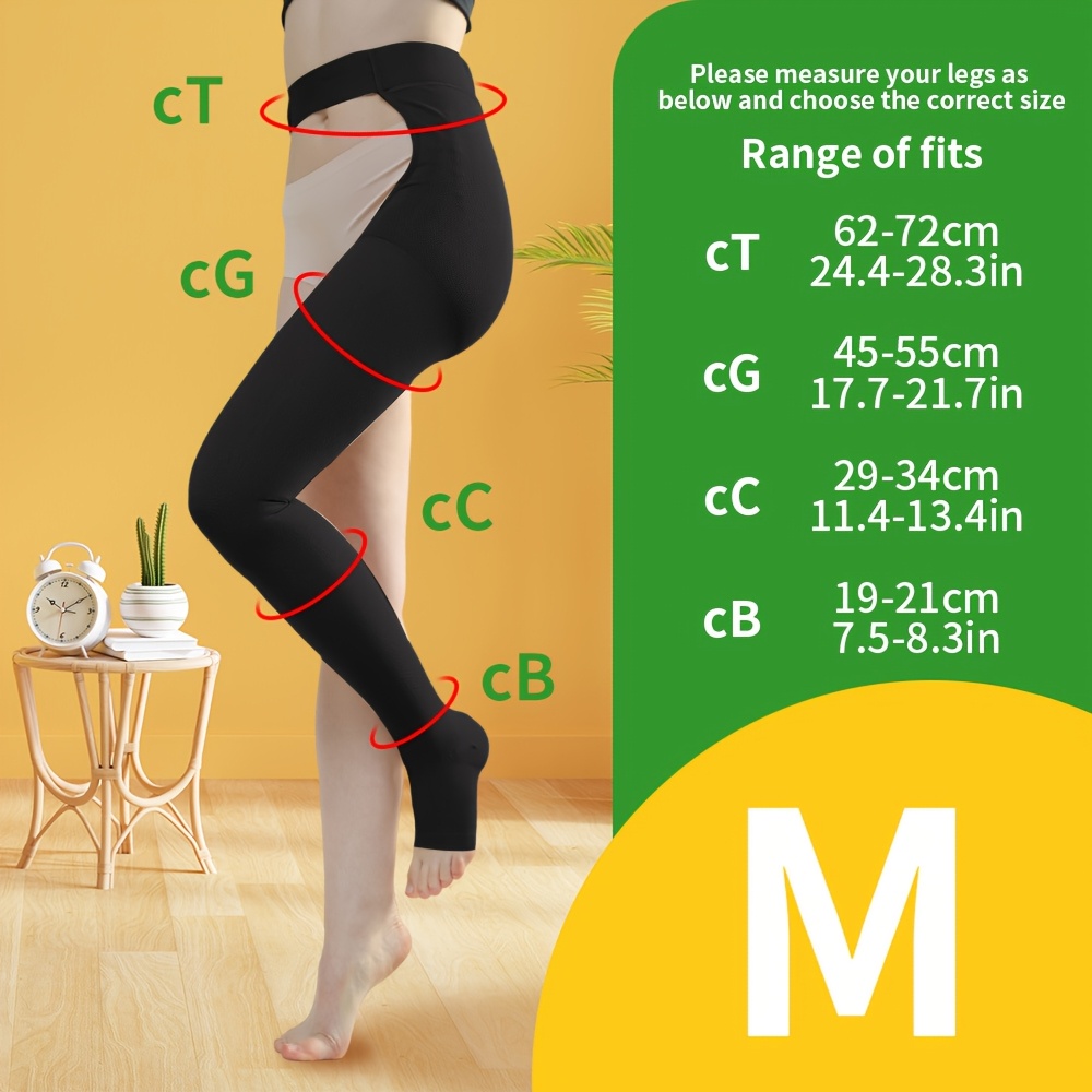 1pc pantyhos compression unisexe à jambe bout ouvert - Temu Belgium