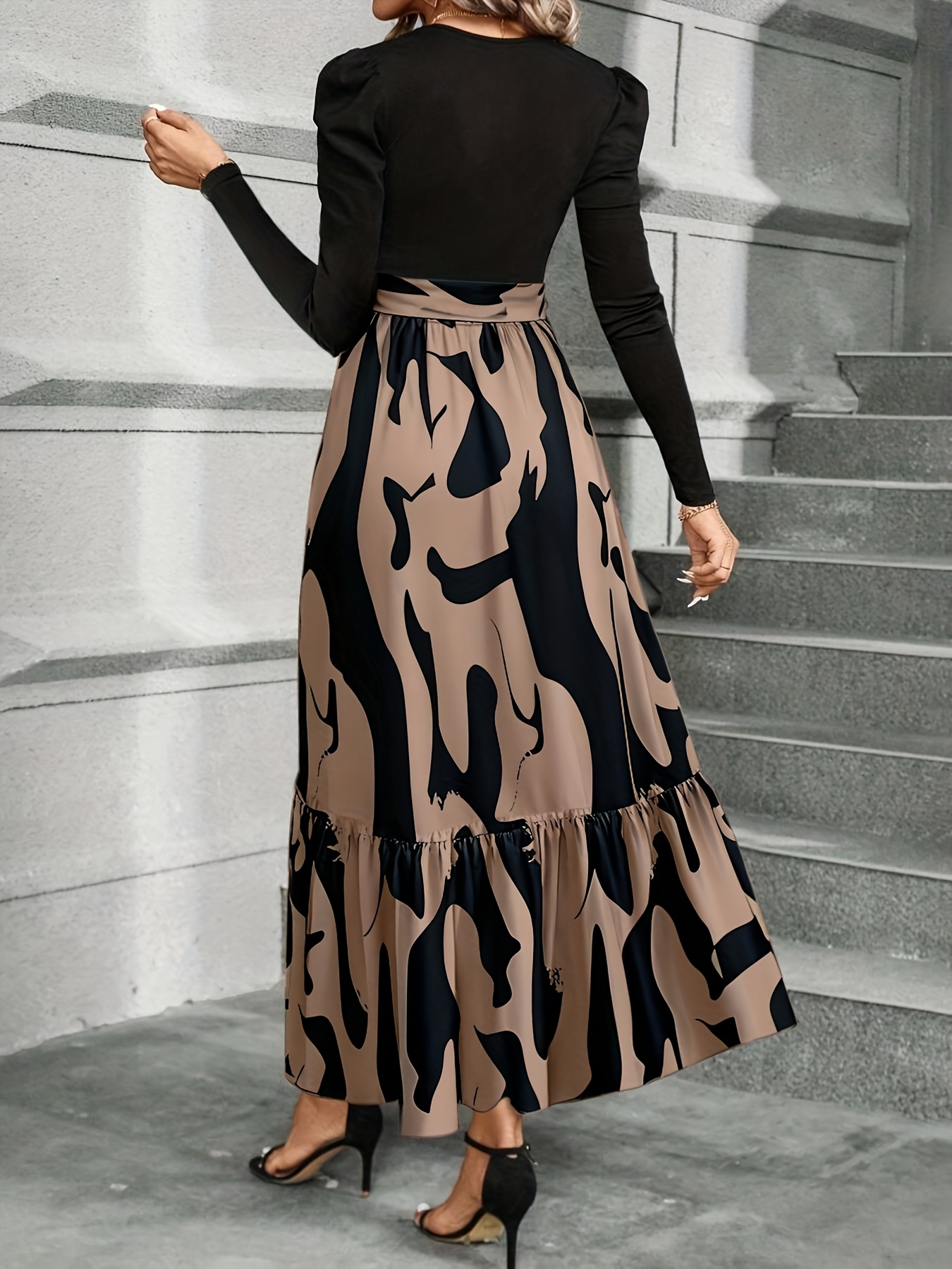 women's empire waist summer dresses Summer Dresses for Women Empire Waist Floral Spring Knee Length Dress –  Divahotcouture main image 0