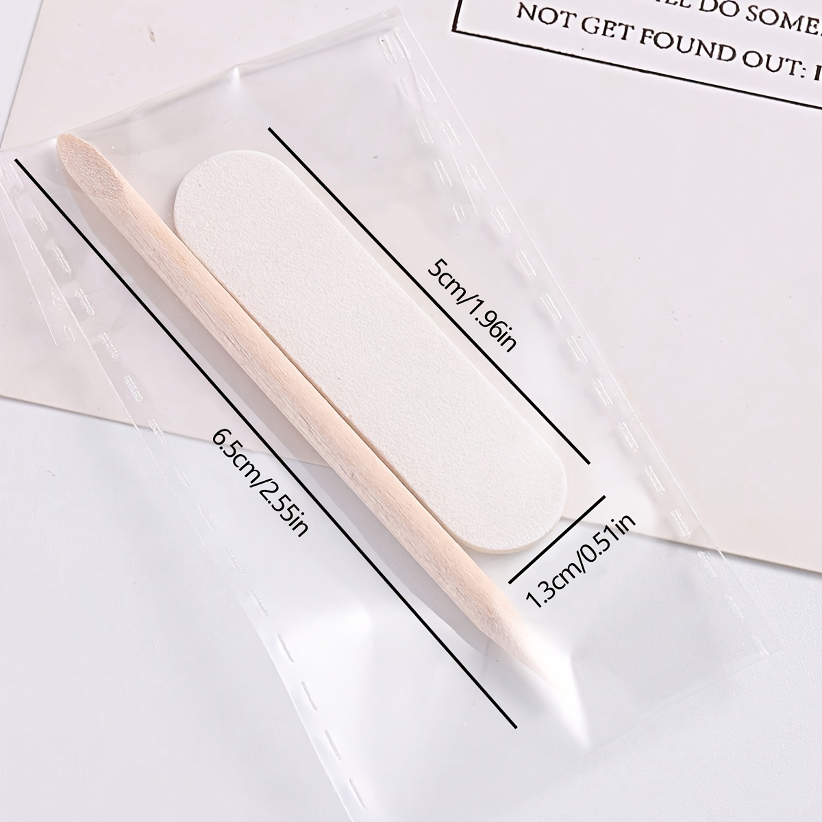 Disposable Mini Nail Files Manicure Set
