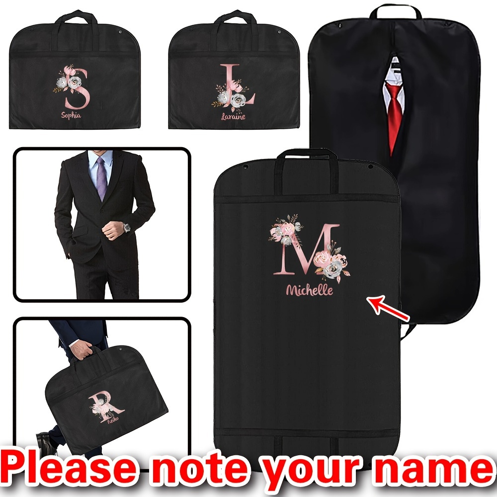 

Personalized Garment Bag - Dustproof, -, And Storage For Wedding Dresses, , , And - Customizable Name Or