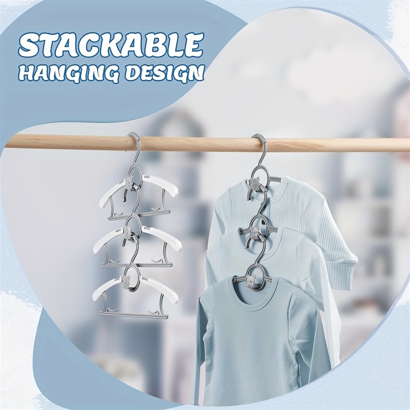 Expandable Adjustable Children's Clothes Hanger Set