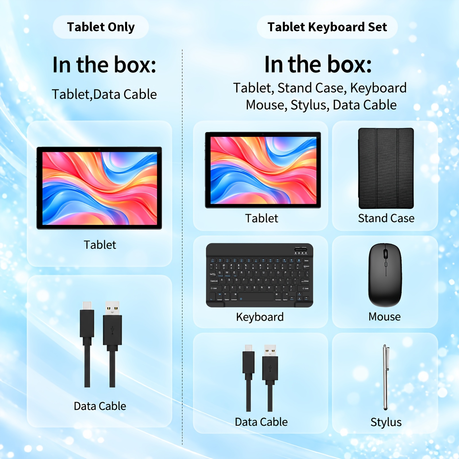 Android 16, Tablet Computer 20GB (4GB+16GB) RAM + 64GB ROM, 10.1 Inches, Android Tablet 2-in-1 Tablet Computer (Optional Accessories: Keyboard, Mouse, Case, Stylus), Dual Cameras, WiFi, Wireless, Suitable for Work Use, Can Be Used as a Gift.