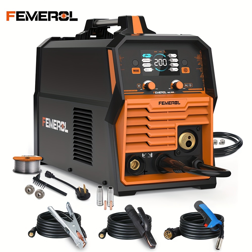 Snapklik.co : Gas Gasless 160A Ultiprocess IG Welder, Flux Core/IG...