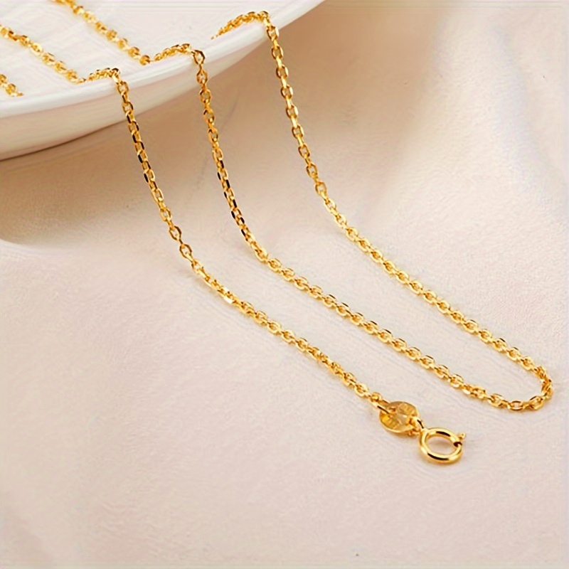 

Necklace Women's 925 No Pendant Accessories O-