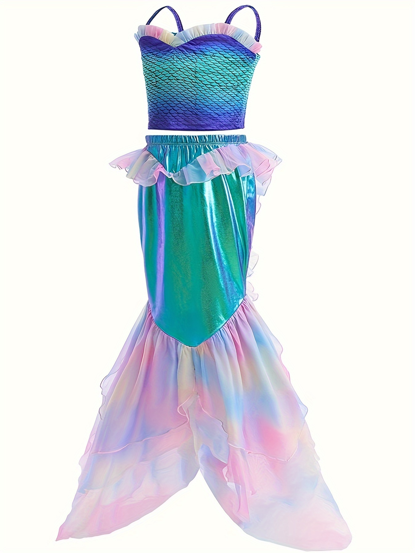 chinese dress ladies Great Pretenders Misty Mermaid Dress Pink 5-6Y