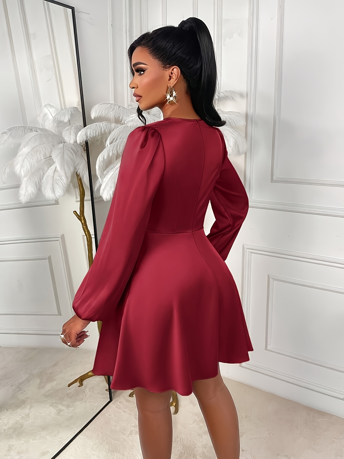 knee length dresses for ladies Briton Court